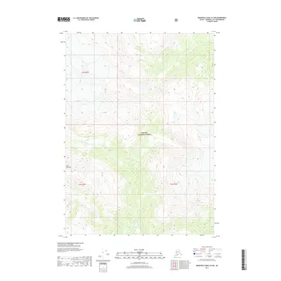 2017 Map of Bradfield Canal B-5 NE, 2017 Print