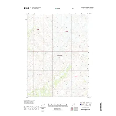 2017 Map of Bradfield Canal B-5 NW, 2017 Print