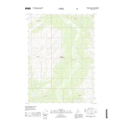 2017 Map of Bradfield Canal B-5 SE, 2017 Print