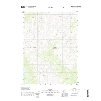 2017 Map of Bradfield Canal B-5 SW, 2017 Print