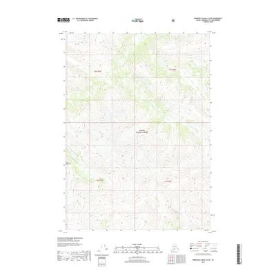 2017 Map of Bradfield Canal B-6 NE, 2017 Print