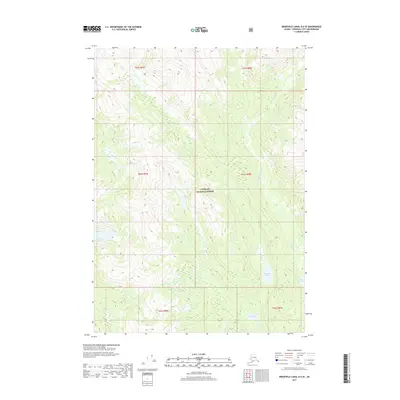 2017 Map of Bradfield Canal B-6 SE, 2017 Print