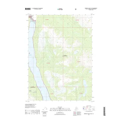 2017 Map of Bradfield Canal B-6 SW, 2017 Print