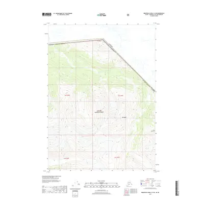 2017 Map of Bradfield Canal C-5 SW, 2017 Print