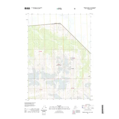2021 Map of Bradfield Canal C-5 SW, 2021 Print