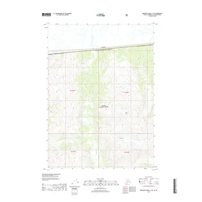 2017 Map of Bradfield Canal C-6 SE, 2017 Print