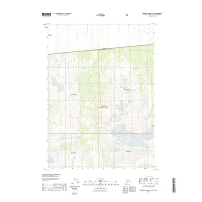 2021 Map of Bradfield Canal C-6 SE, 2021 Print
