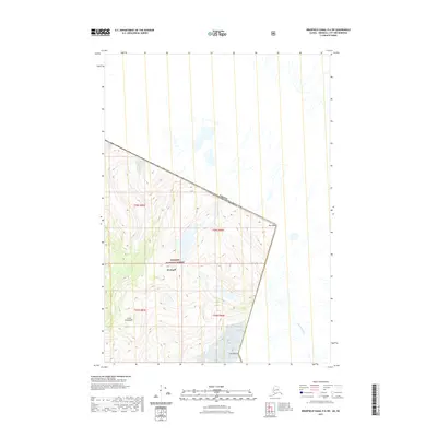 2021 Map of Bradfield Canal D-6 SW, 2021 Print