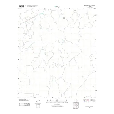 2010 Map of Bradford Creek, 2010 Print
