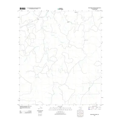 2012 Map of Bradford Creek, 2012 Print