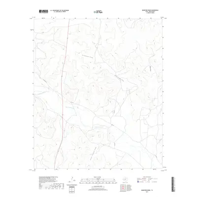 2019 Map of Bradford Draw, 2019 Print