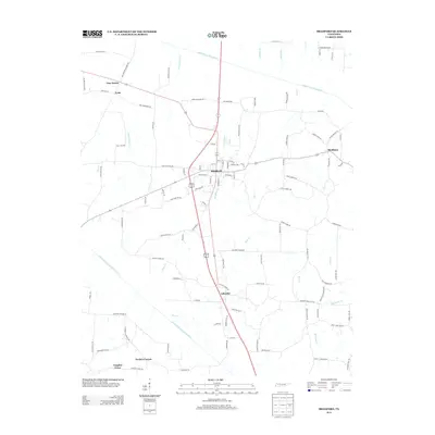 2013 Map of Bradford, 2013 Print