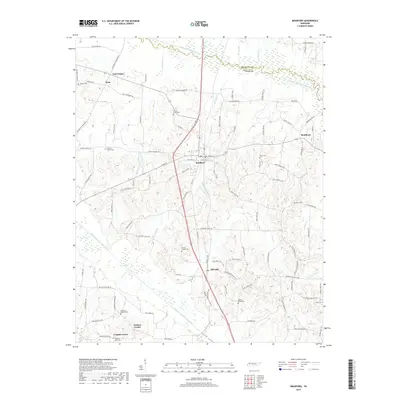 2019 Map of Bradford, 2019 Print