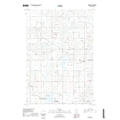 2019 Map of Bradford, 2019 Print