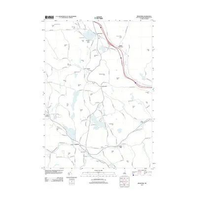 2012 Map of Bradford, 2012 Print
