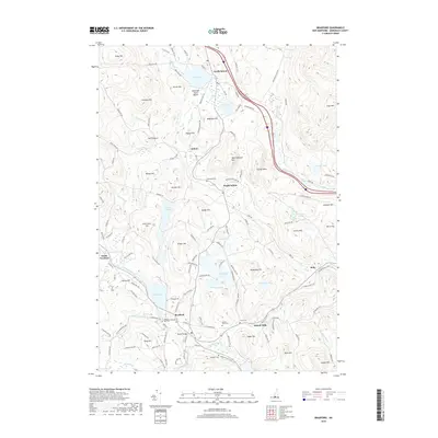 2018 Map of Bradford, 2018 Print