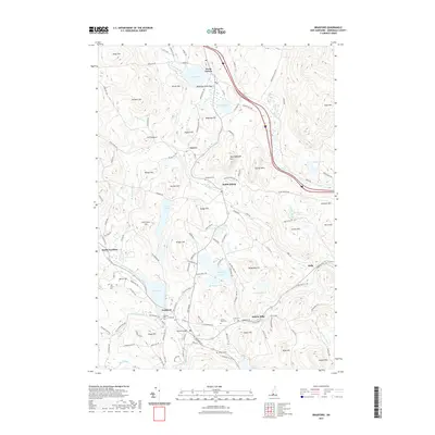2021 Map of Bradford, 2021 Print
