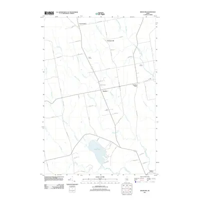 2011 Map of Bradford, 2011 Print