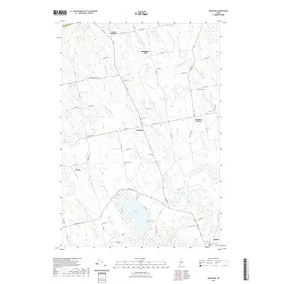 2021 Map of Bradford, 2021 Print