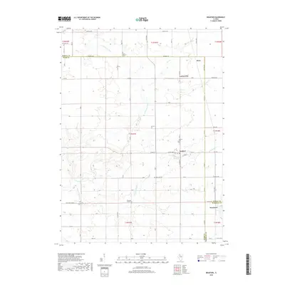 2018 Map of Bradford, 2018 Print