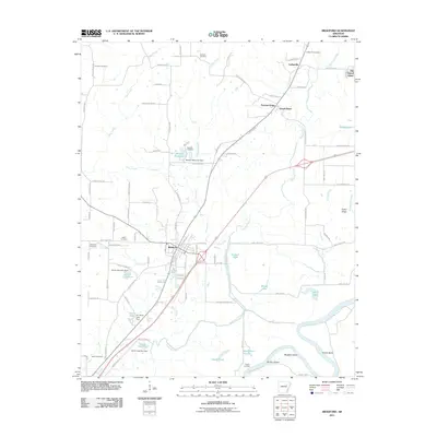 2011 Map of Bradford, 2011 Print