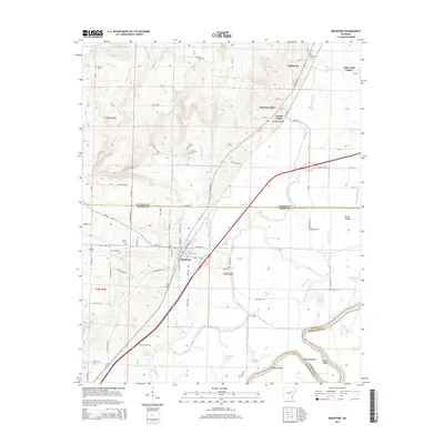 2014 Map of Bradford, 2014 Print