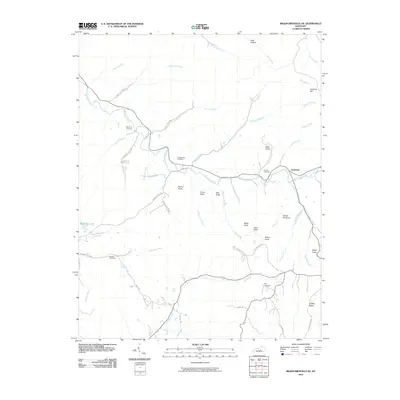 2010 Map of Bradfordsville NE, 2010 Print