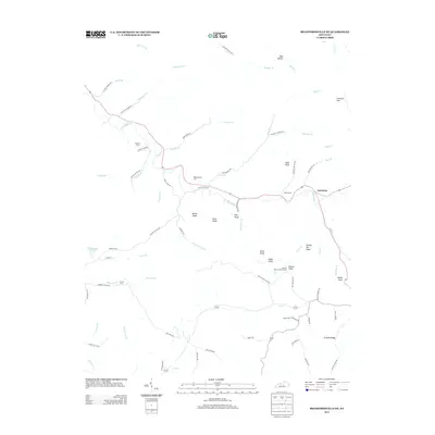 2013 Map of Bradfordsville NE, 2013 Print