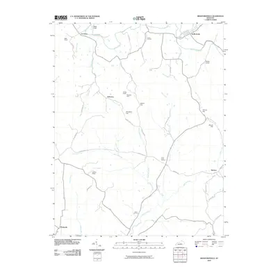 2010 Map of Bradfordsville, 2010 Print