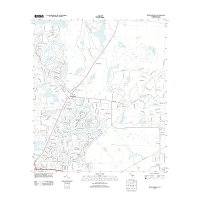 2012 Map of Bradfordville, 2012 Print