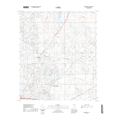 2018 Map of Bradfordville, 2018 Print