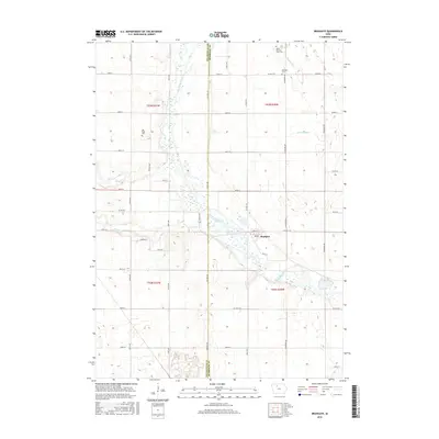 2015 Map of Bradgate, 2015 Print