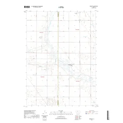 2018 Map of Bradgate, 2018 Print