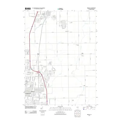 2012 Map of Bradley, 2012 Print