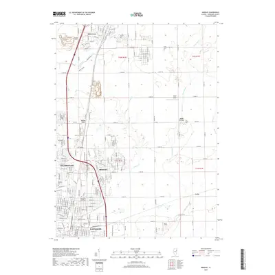 2018 Map of Bradley, 2018 Print