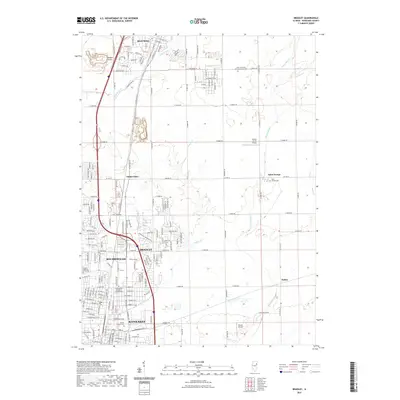 2021 Map of Bradley, 2021 Print