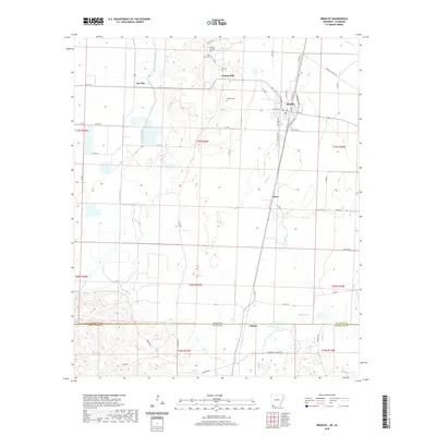 2020 Map of Bradley, 2020 Print