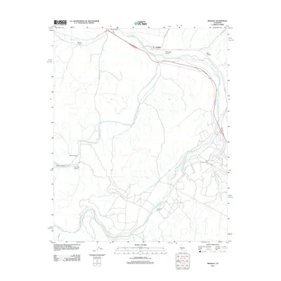 2012 Map of Bradley, 2012 Print