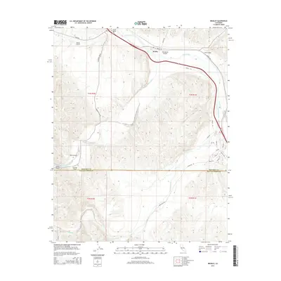 2015 Map of Bradley, 2015 Print