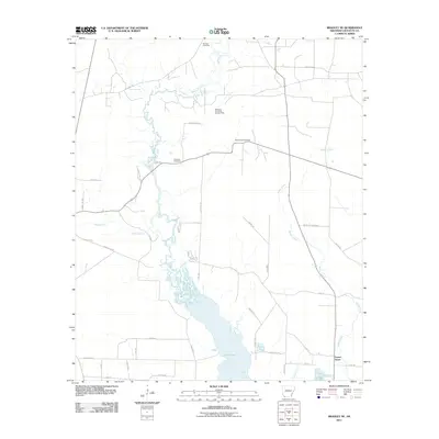 2011 Map of Bradley NE, 2011 Print