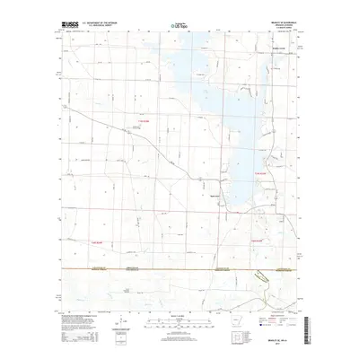 2014 Map of Bradley SE, 2014 Print