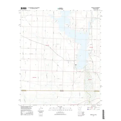 2017 Map of Bradley SE, 2017 Print