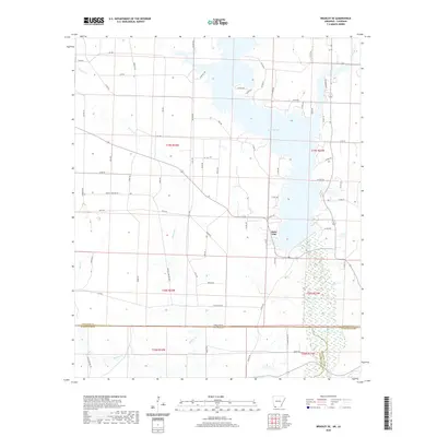 2020 Map of Bradley SE, 2020 Print