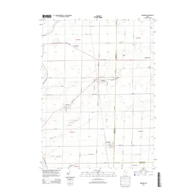2013 Map of Bradner, 2013 Print