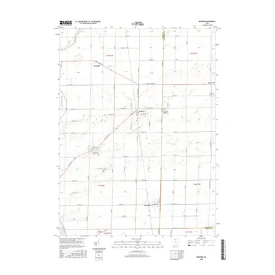 2016 Map of Bradner, 2016 Print