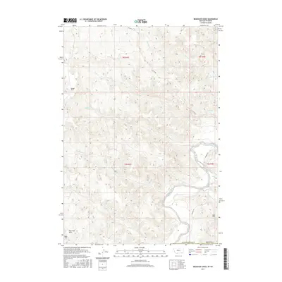2017 Map of Bradshaw Creek, 2017 Print