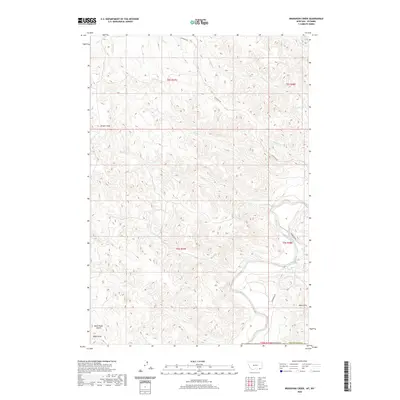 2020 Map of Bradshaw Creek, 2020 Print