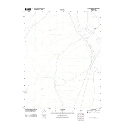 2012 Map of Bradshaw Spring, 2012 Print
