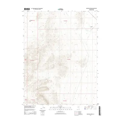 2014 Map of Bradshaw Spring, 2014 Print