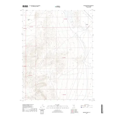 2018 Map of Bradshaw Spring, 2018 Print